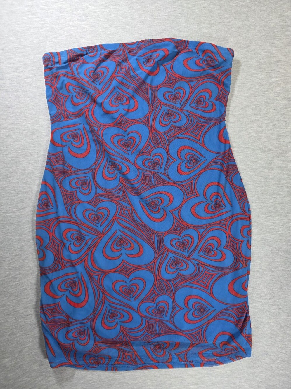 Lisa Says Gah Este Mesh Tube Mini Dress Size 2XL